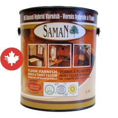 Vernis hybride à l'huile, semi-lustré, 3,78 l