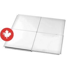 Tuile de plafond, Chablis, 12" x 12", 32/pqt, couvre 32 pi²