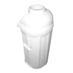 Pare choc de pieu, blanc, 17"