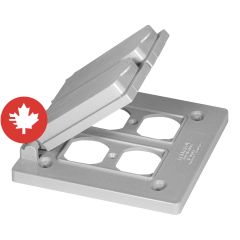 Plaque de boîte double