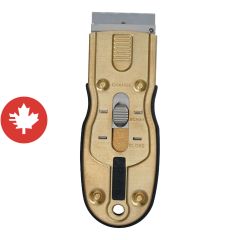 Grattoir à lame de rasoir rétractable