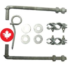 L'ensemble de raccords pour barrière