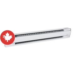 Plinthe électrique, Brava, 750 W, blanc, 37,62" x 5 ¾" x 2,56"
