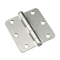 Penture de porte, nickel brossé, 3", 2/pqt