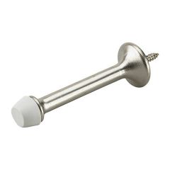 3" Rigid Door Stop - Brushed nickel - 3" - 2/Pkg