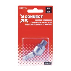 Spigot industrial swivel plug