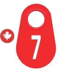Étiquette d'identification pour le cou #7