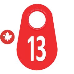Étiquette d'identification pour le cou #13