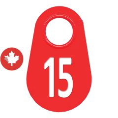 Étiquette d'identification pour le cou #15