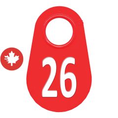 Étiquette d'identification pour le cou #26