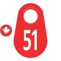 Étiquette d'identification pour le cou #51