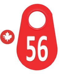 Étiquette d'identification pour le cou #56