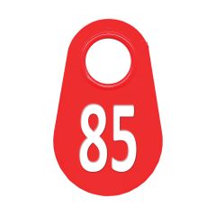 Étiquette d'identification pour le cou #85