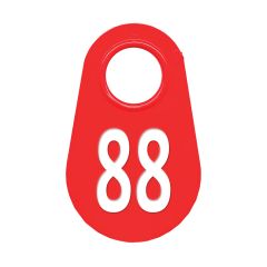 Étiquette d'identification pour le cou #88