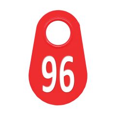 Étiquette d'identification pour le cou #96