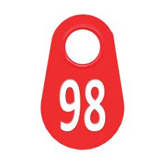 Étiquette d'identification pour le cou #98