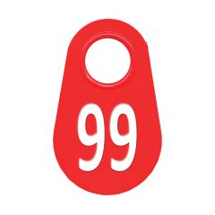 Étiquette d'identification pour le cou #99