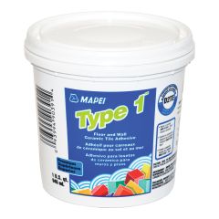 Type 1 organic adhesive