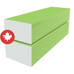 Panneau Sheetrock de revêtement de paroi de puits, fibre de verre