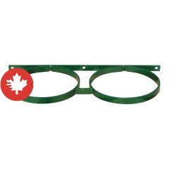 Support à seau double