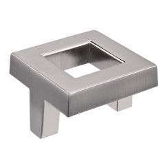 Clairlea Transitional Metal Knob  - Brushed Nickel - 38 x 42 mm