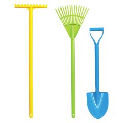 Ensemble de 3 outils d'été en poly pour enfants