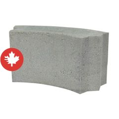 Bloc BBQ rond pour foyer extérieur