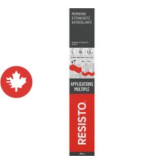 Membrane d'étanchéité de base, blanc, 39" x 33'