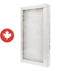 Filtre à air, blanc, 3 pcs, 1" x 11" x 20"