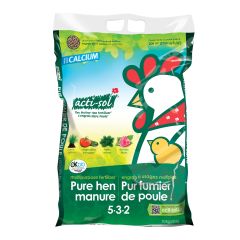 Pur fumier de poule, engrais 5-3-2, 2 150 pi², 10 kg