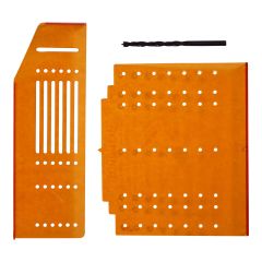 Drilling template door/drawer