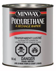 Vernis au polyuréthane, lustré, 946 ml