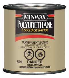 Polyurethane, satiné, 236 ml