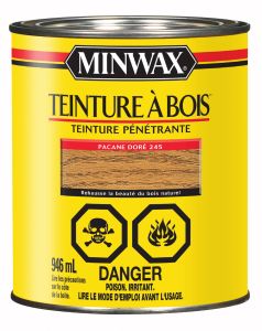 Teinture à bois, pacanier doré, 946 ml