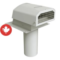 VMAX-AF Wall Exhaust Vent - 4" - White