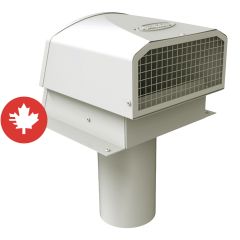 VMAX-AF Wall Exhaust Vent - 5" - White