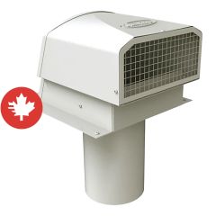 VMAX-AF Wall Exhaust Vent - 6" - White