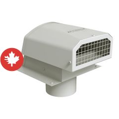 VMAX-AF Wall Exhaust Short Vent - 4" - White