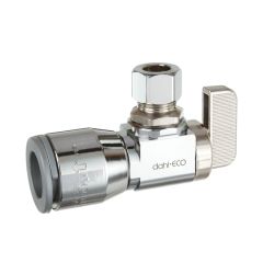 Quick Grip angle ball valve