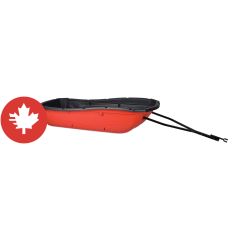 Luge utilitaire Snow Trek Sport 82, 82 1/2" x 36 1/2" x 17", rouge/noir