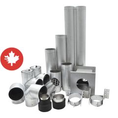 Vortex basement pellet vents kit