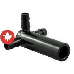 "T" maxflow avec bouchon capuchon