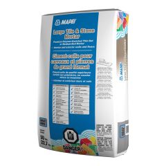 Large tile and stone mortar