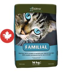Nourriture pour chat familial, 16 kg