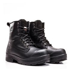 Bottes de travail tout-cuir 8", 2-Densité, noir, grandeur 9