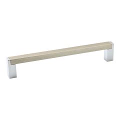 Laconia Contemporary Metal and Aluminum Pull  - Chrome - 160 mm