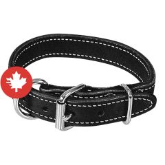 Collier simple, noir, 1 1/4" x 26"