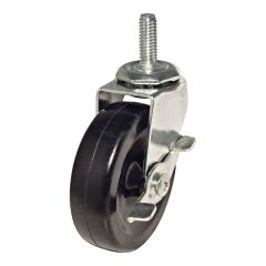 Multi-Purpose Furniture Caster - With Threaded Stem - 3"