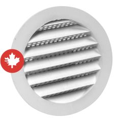 Mini Round Louver - 2 1/2"