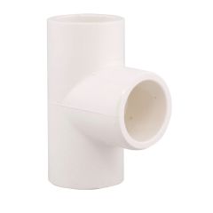 "T" S40 à coller, 2", blanc